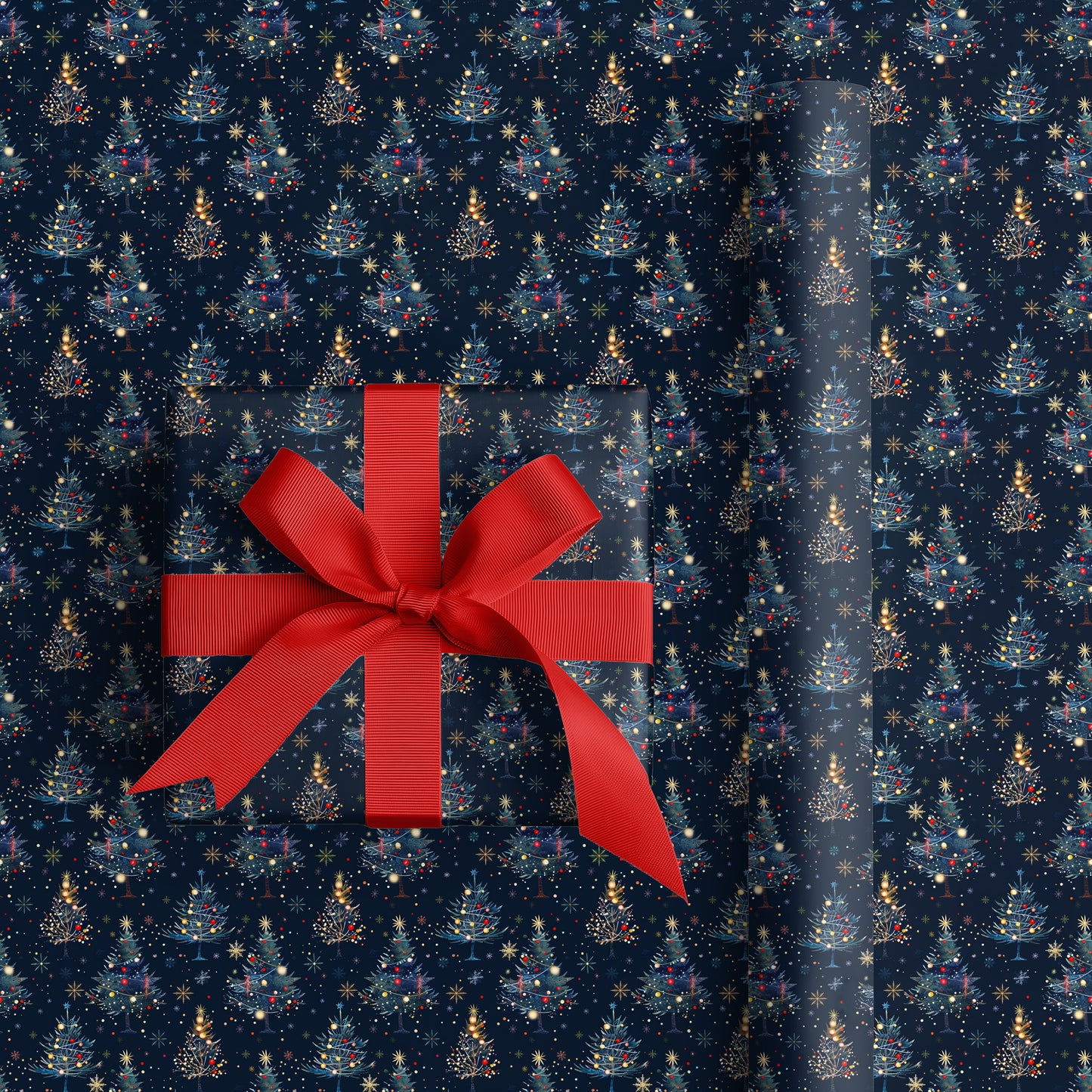 Midnight Stars Trim Winter's Trees