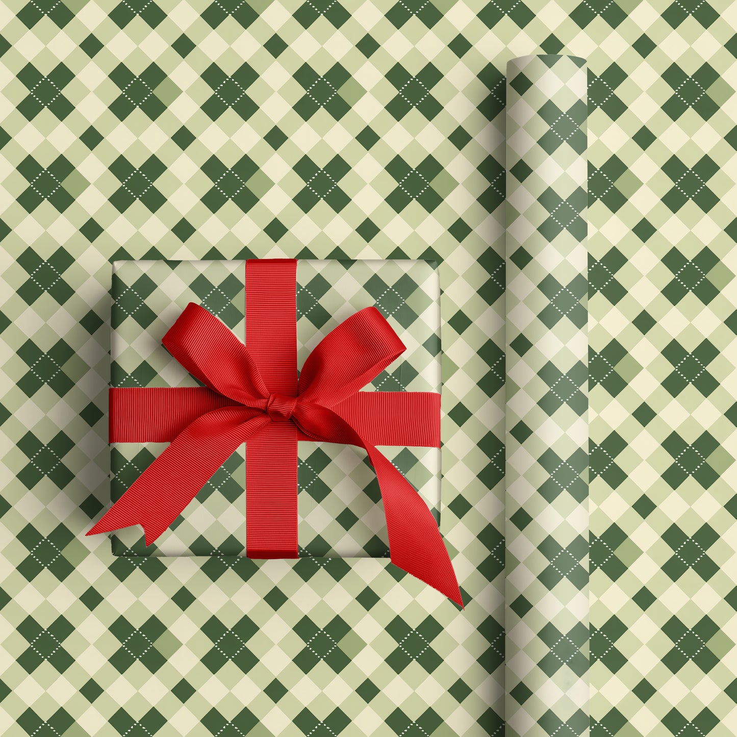 Green Lattice Weaves Quiet Rhythms