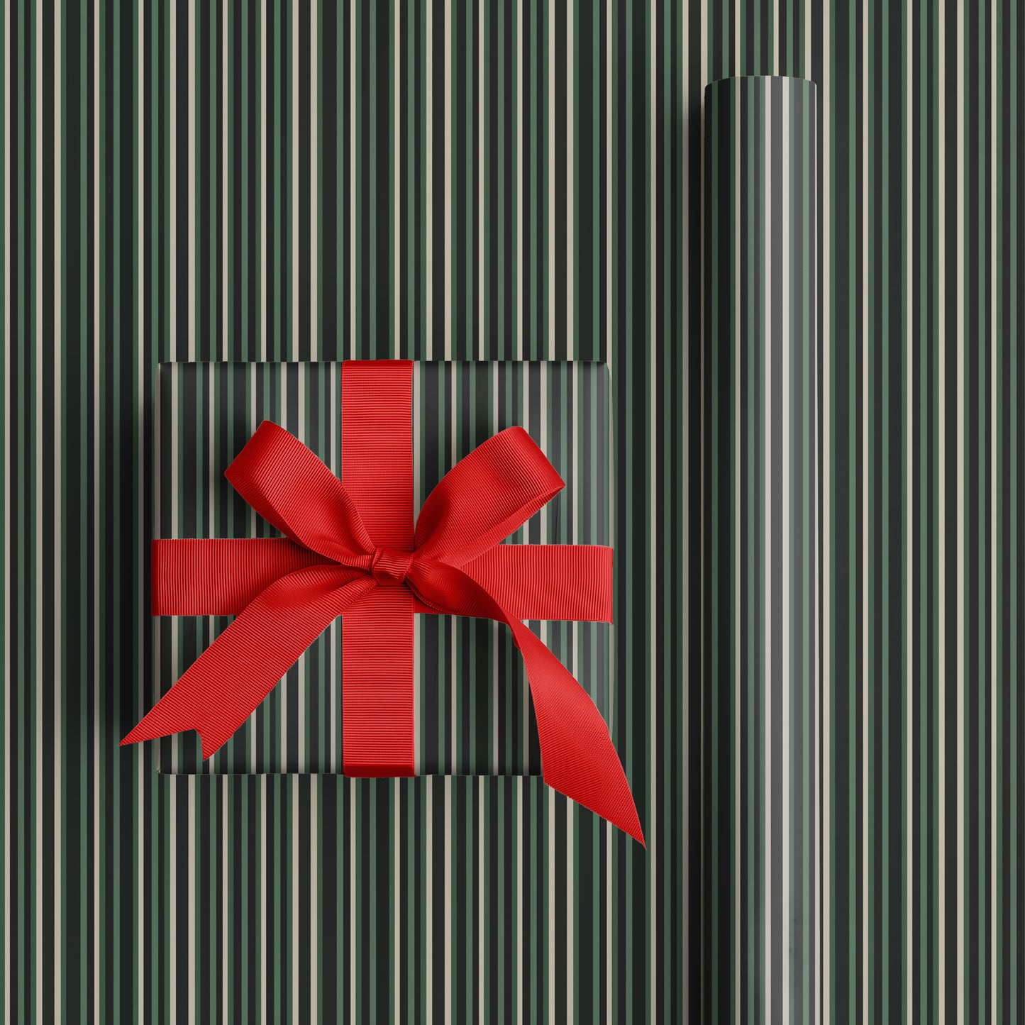 Vertical Rhythms Of Forest Shadows