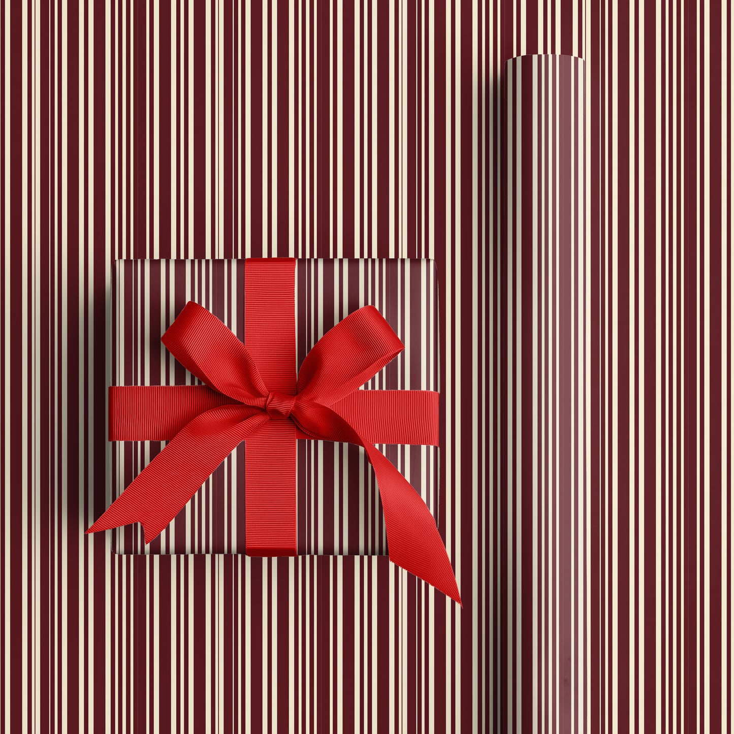 Burgundy Rhythms Slice Through Time