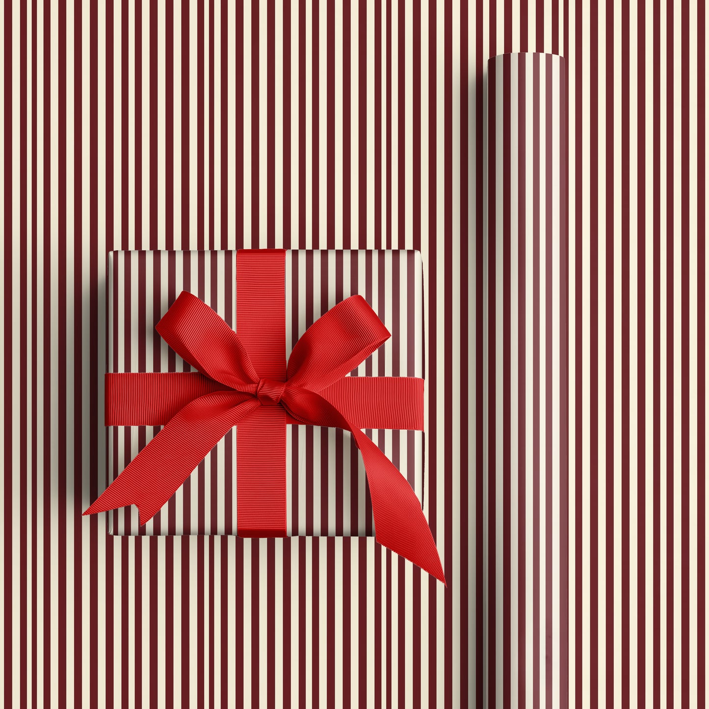 Rhythm Of Burgundy And Cream