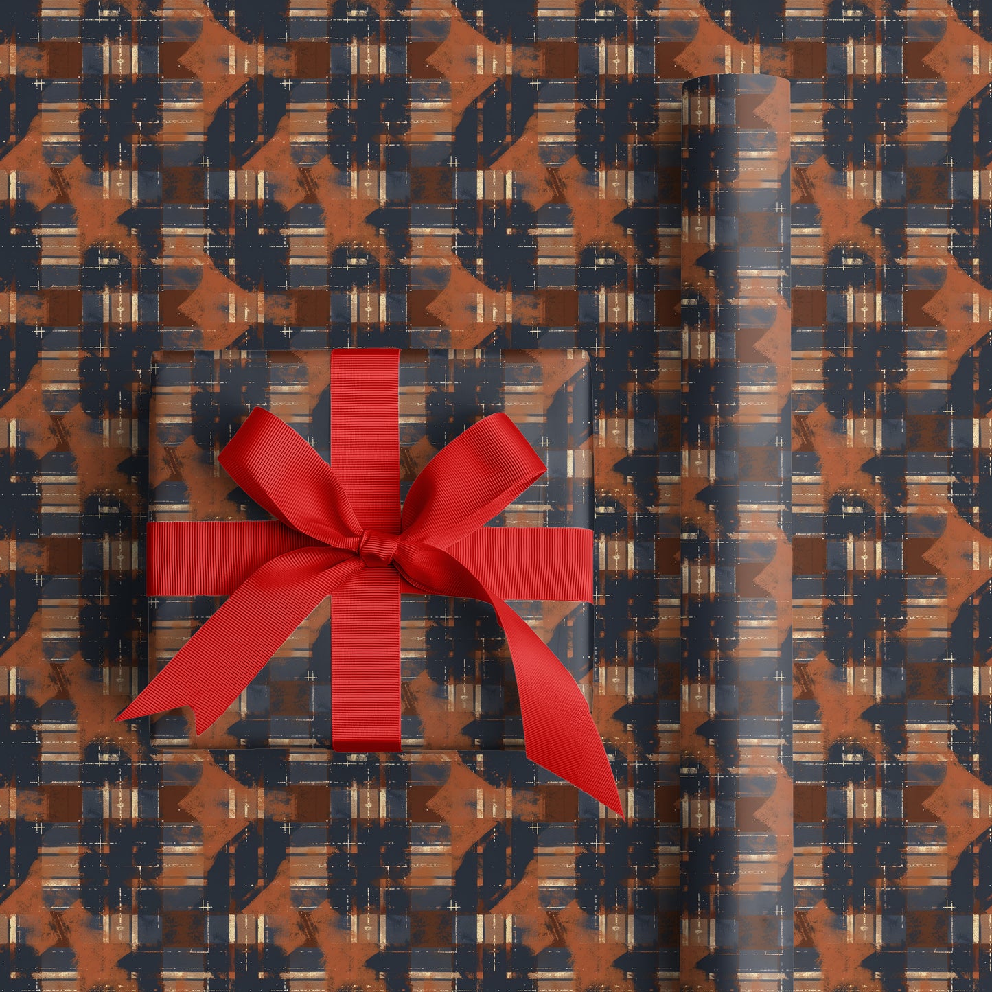 Rust Weaves Midnight Patterns