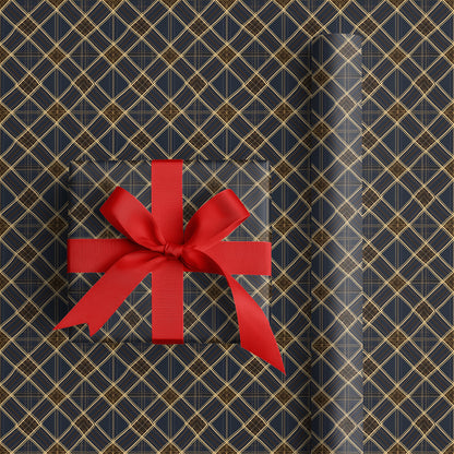 Midnight Lattice Weaves Golden Threads