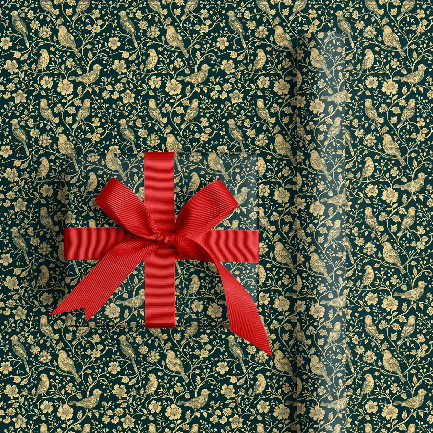 Golden Feathers Dance Through Midnight