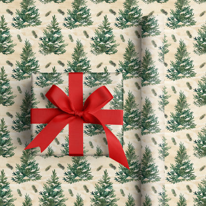 Winter's Evergreen Symphony