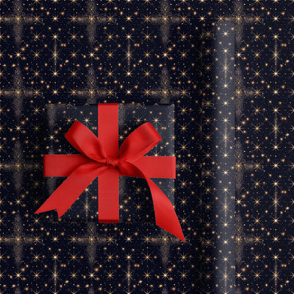 Midnight Galaxies Scatter Golden Light