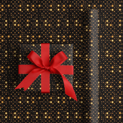 Golden Constellations Dance Midnight