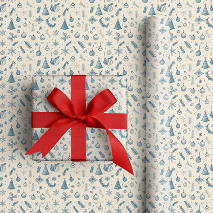 Winter's Delicate Blue Memories