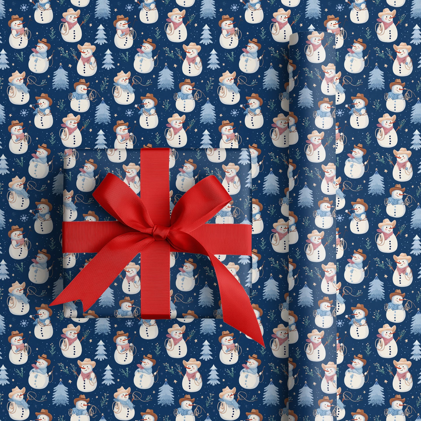 Snowmen Ride The Winter Range