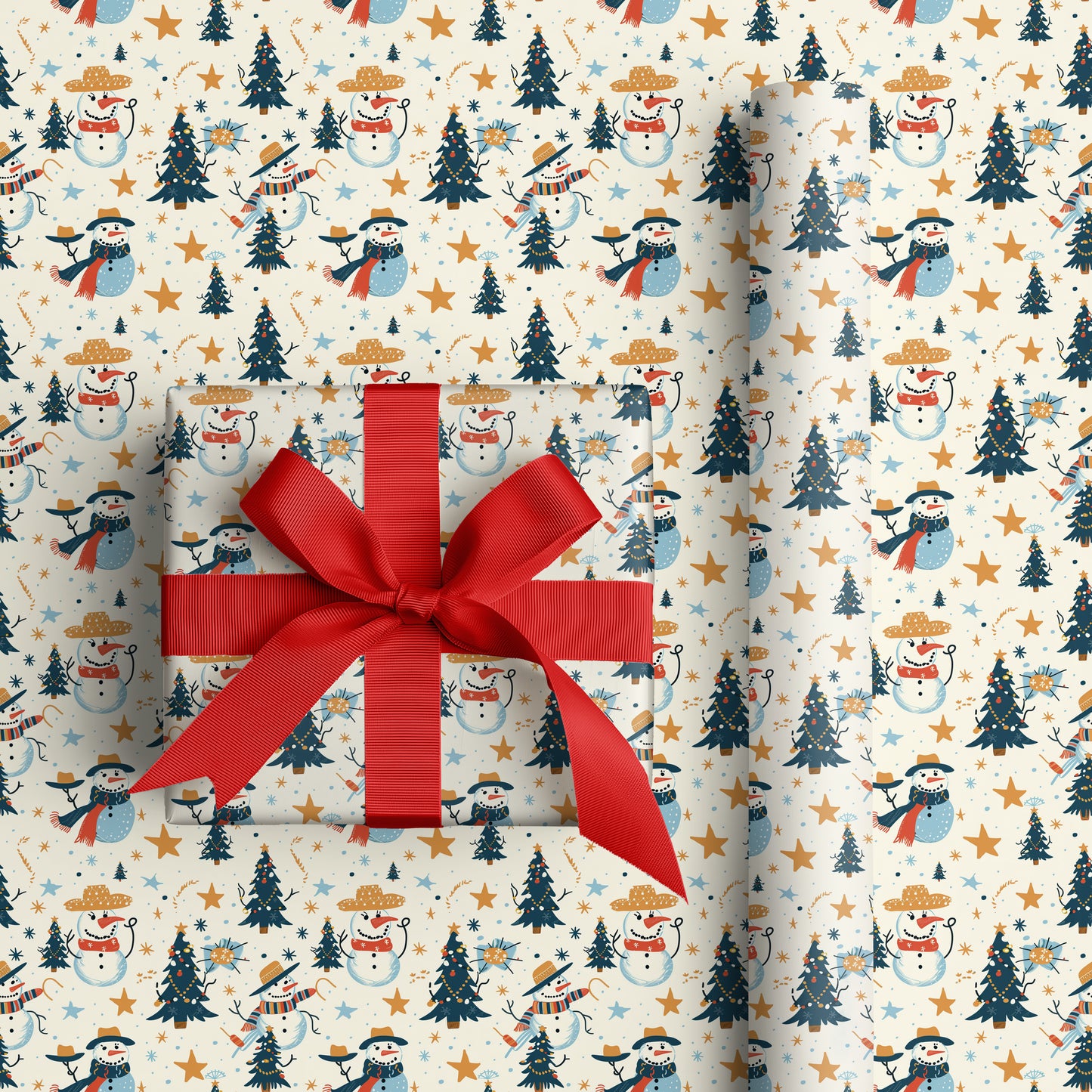 Snowmen Dance Through Winter's Playground