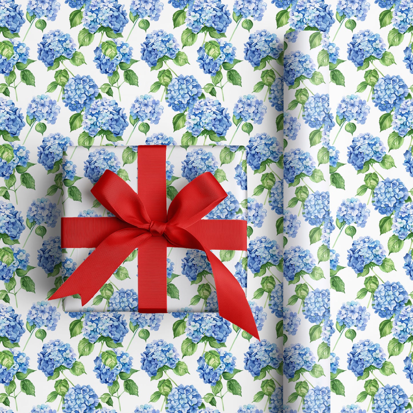 Blue Hydrangeas Dance Through Summer