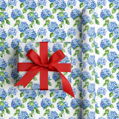 Blue Hydrangeas Dance Through Summer