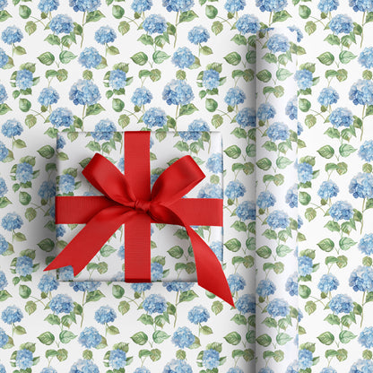 Blue Hydrangeas Dancing Softly