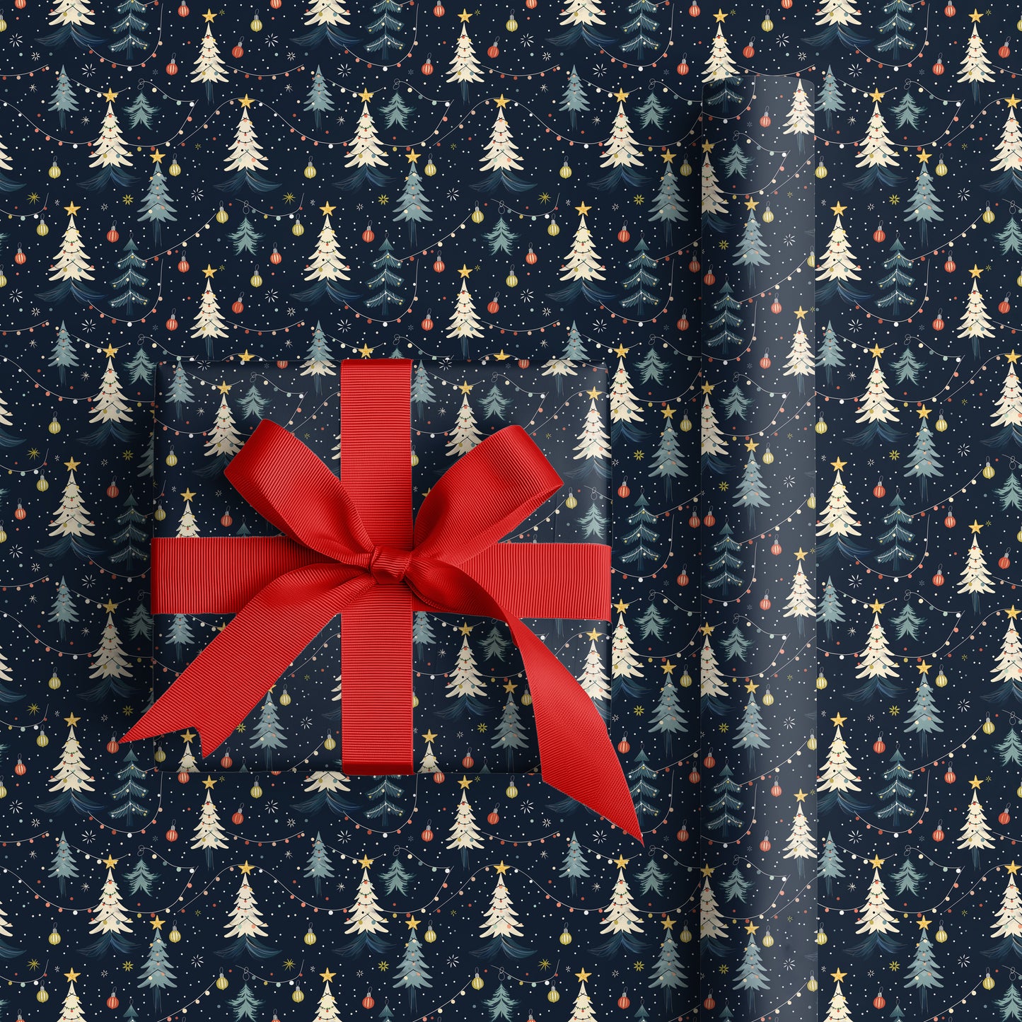 Starlight Dances Through Winter Trees