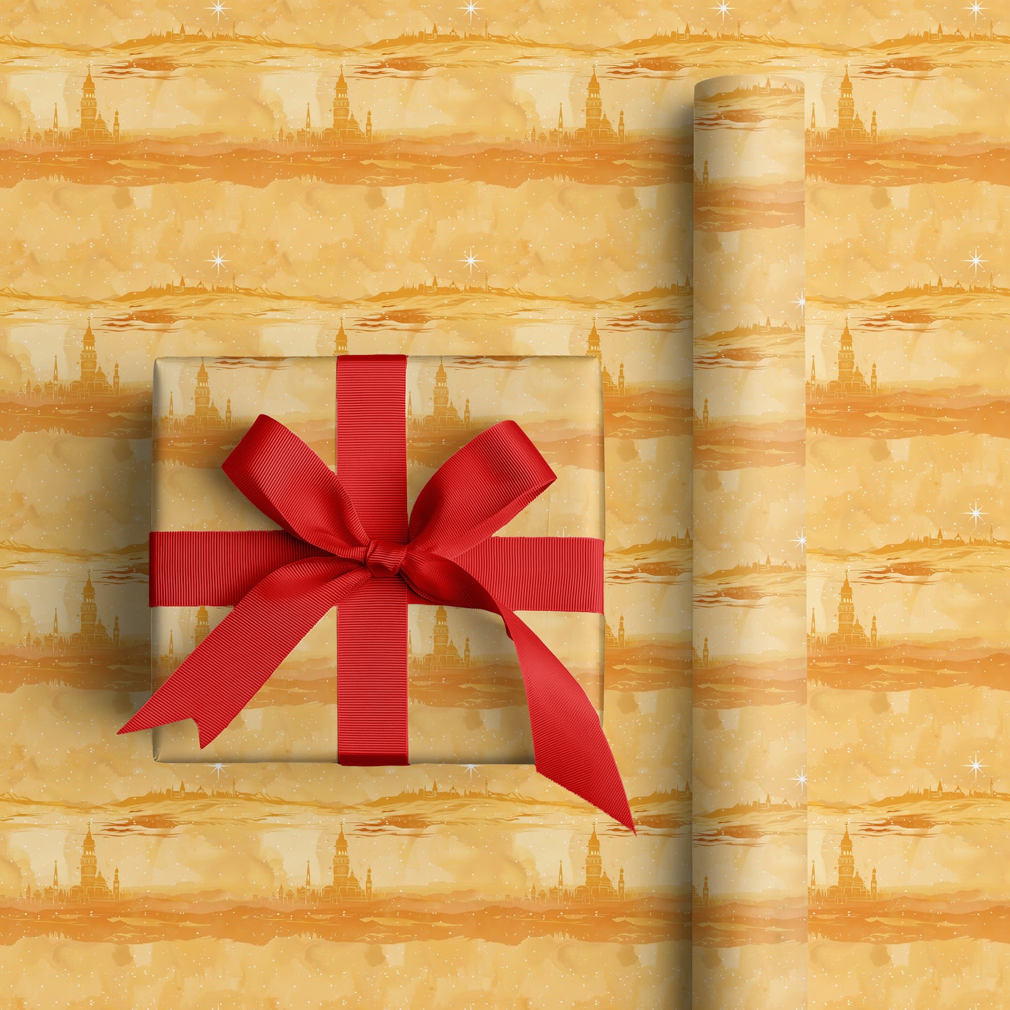 Golden Horizons Breathe Celestial Light