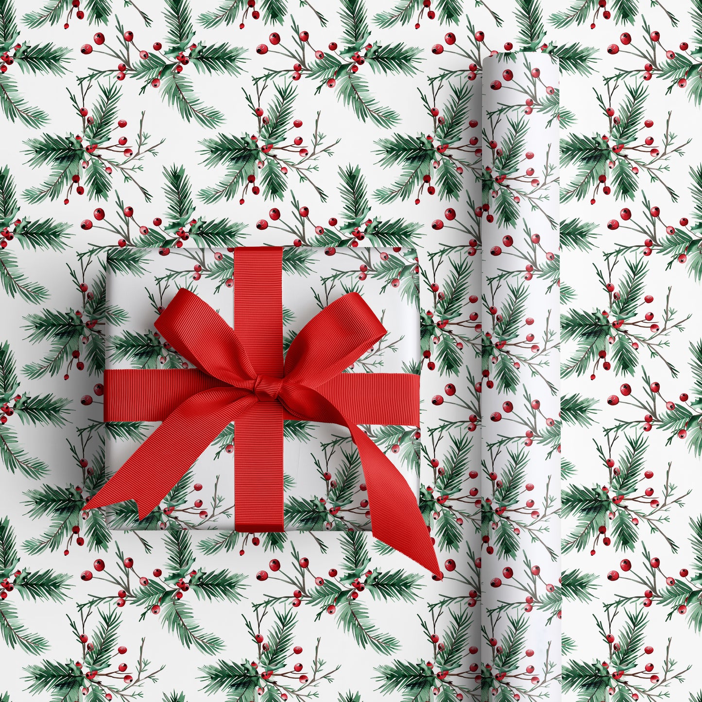 Winter's Berries Dance Softly