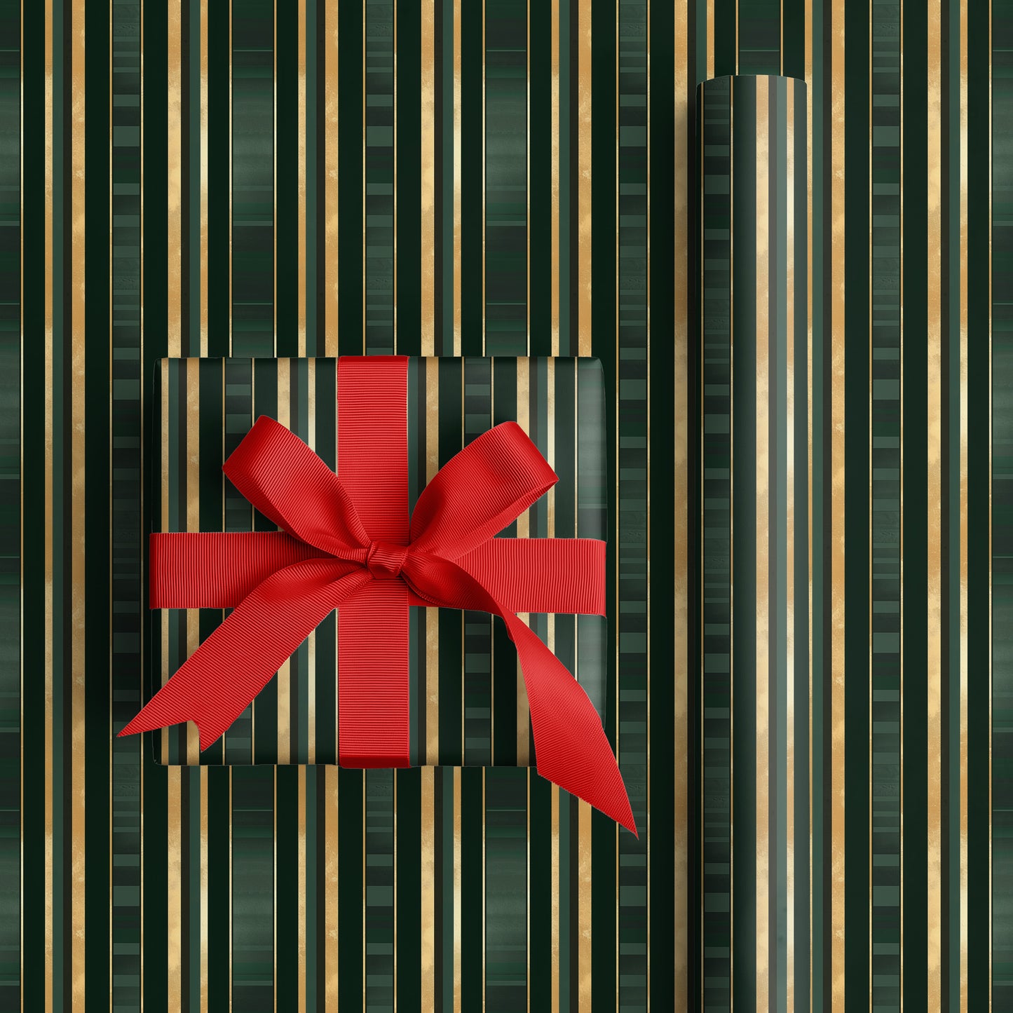 Emerald Streams Between Golden Banks