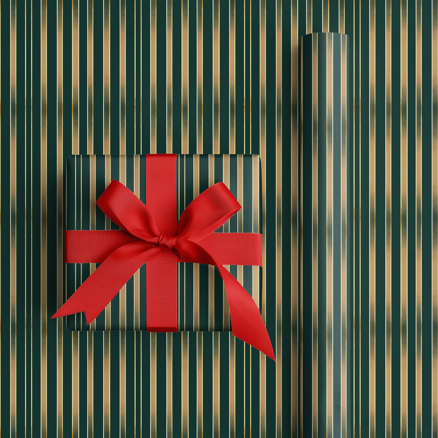 Vertical Rhythms Of Forest And Gold