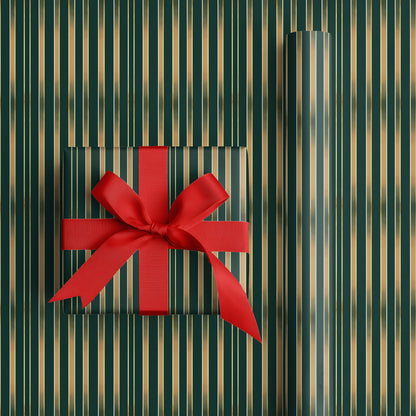 Vertical Rhythms Of Forest And Gold