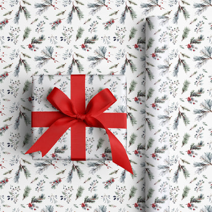 Winter's Delicate Botanical Symphony