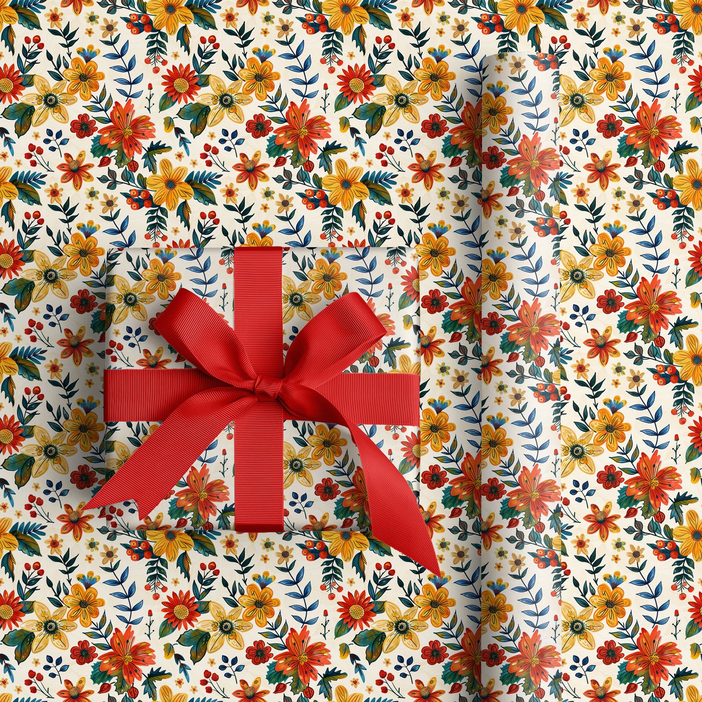 Summer's Vibrant Botanical Symphony