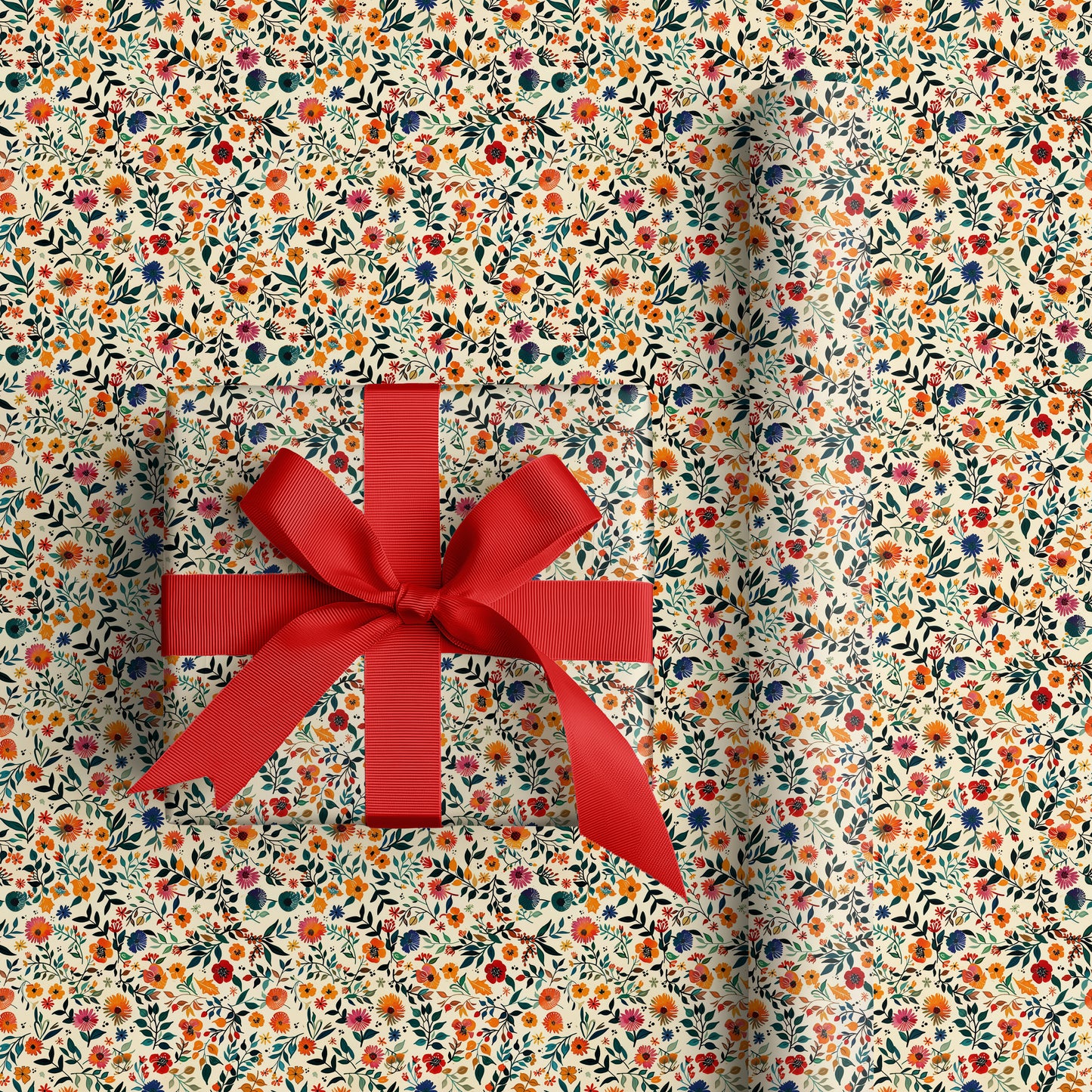 Vibrant Meadow's Timeless Floral Dance