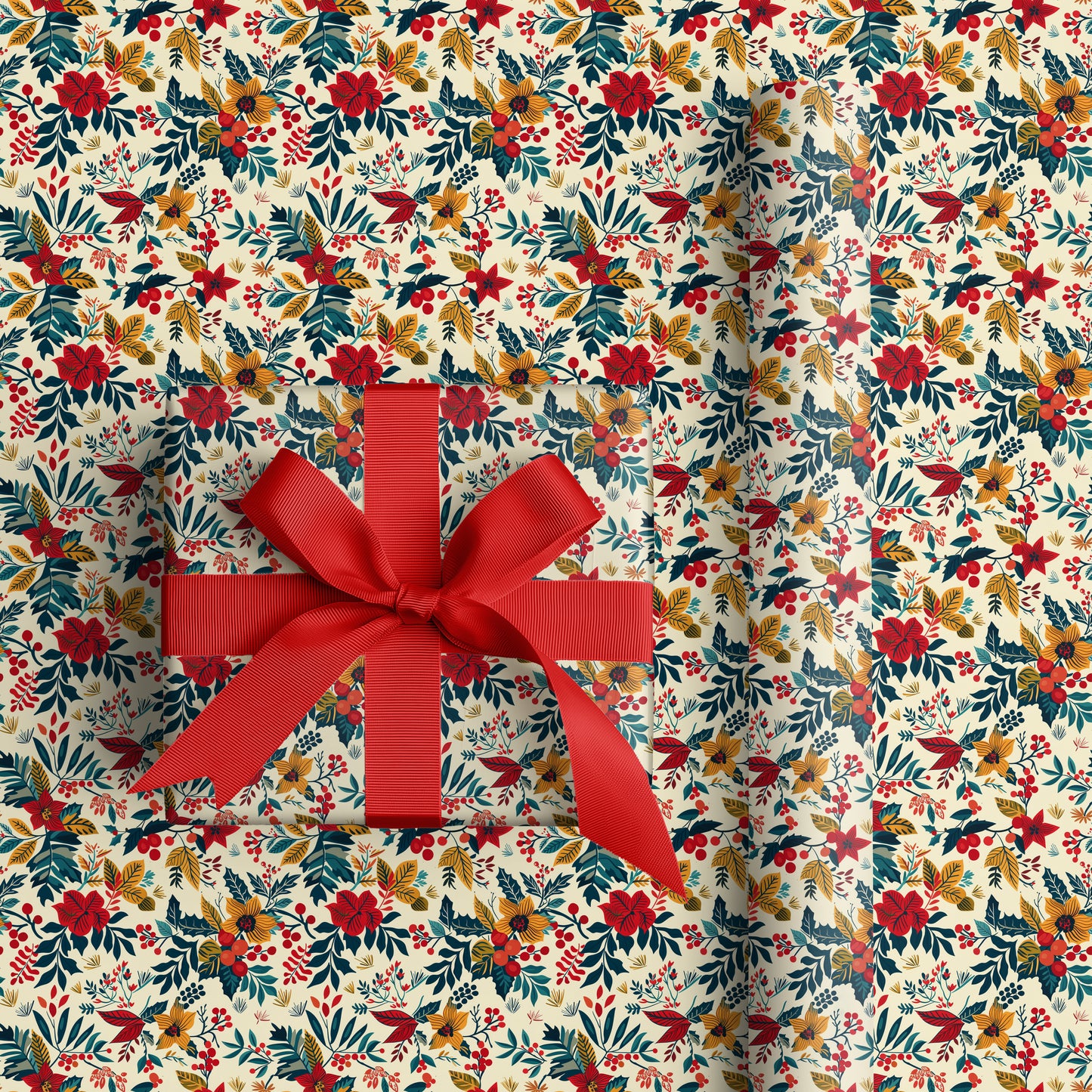 Winter's Botanical Symphony Blooms