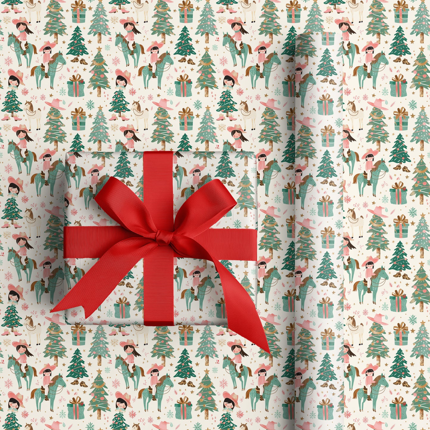 Cowgirls Ride Christmas Magic