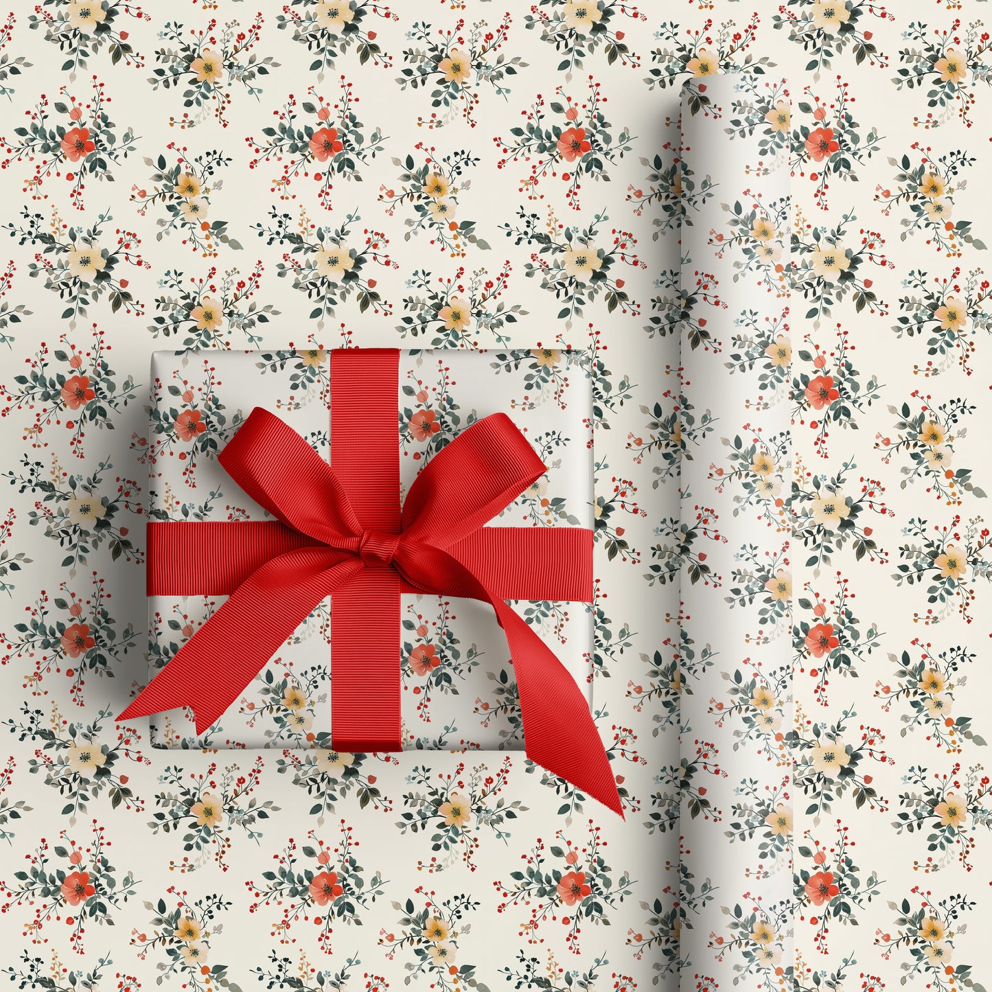 Wildflowers Dance Between Soft Branches