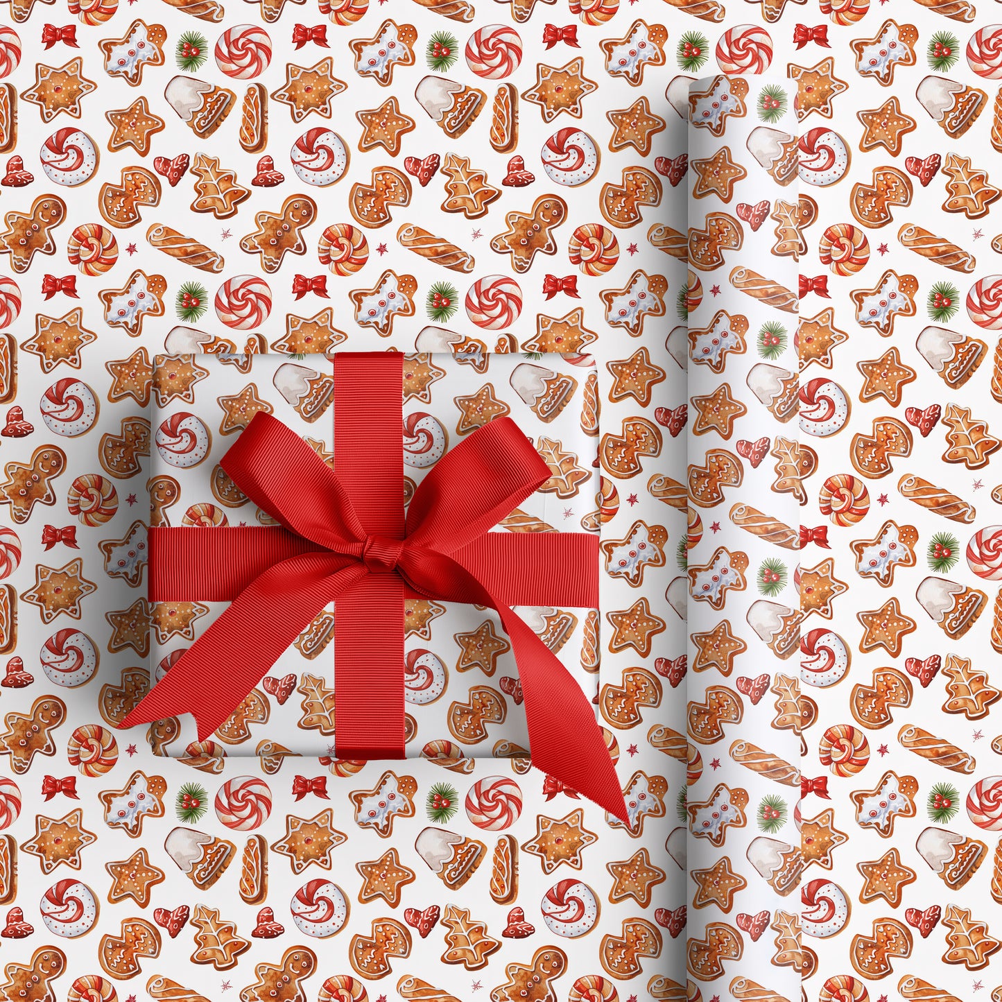 Gingerbread Cookies and Candy Canes