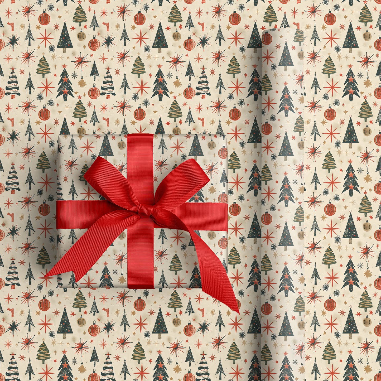 Stars Spark Between Winter Trees