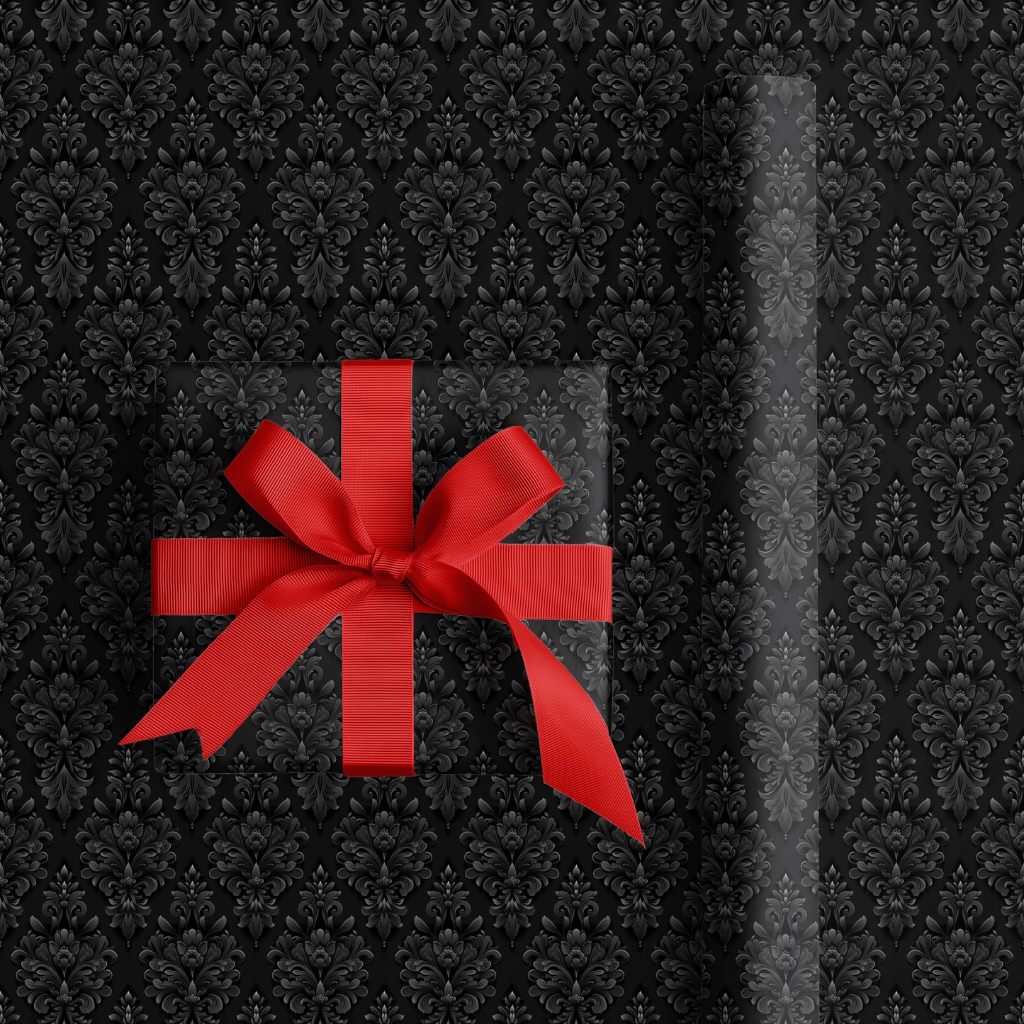 Midnight Baroque Blooms Unfold