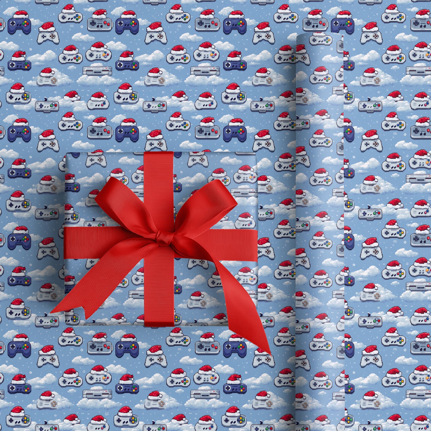 Pixel Holidays: Gaming Snowfall