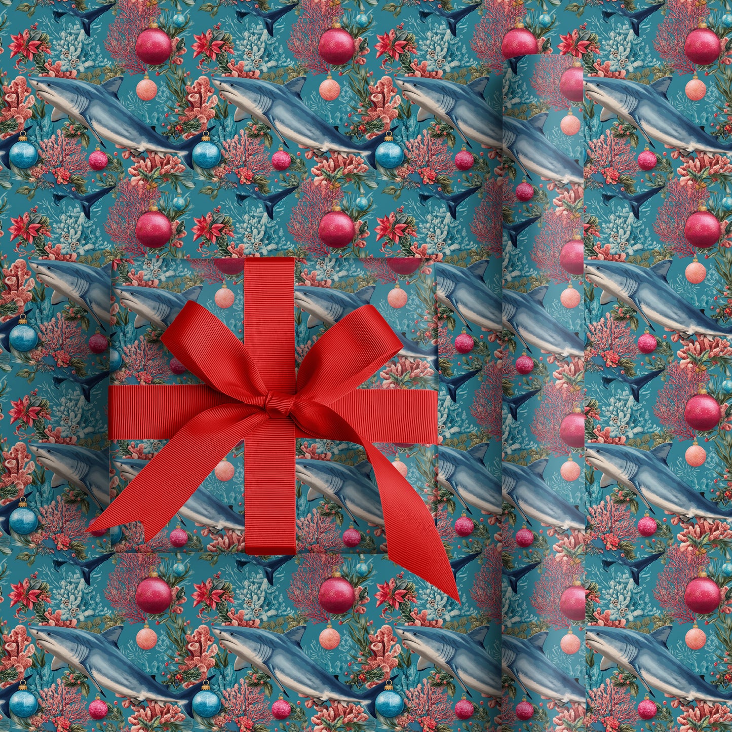 Shark Swims Through Holiday Coral