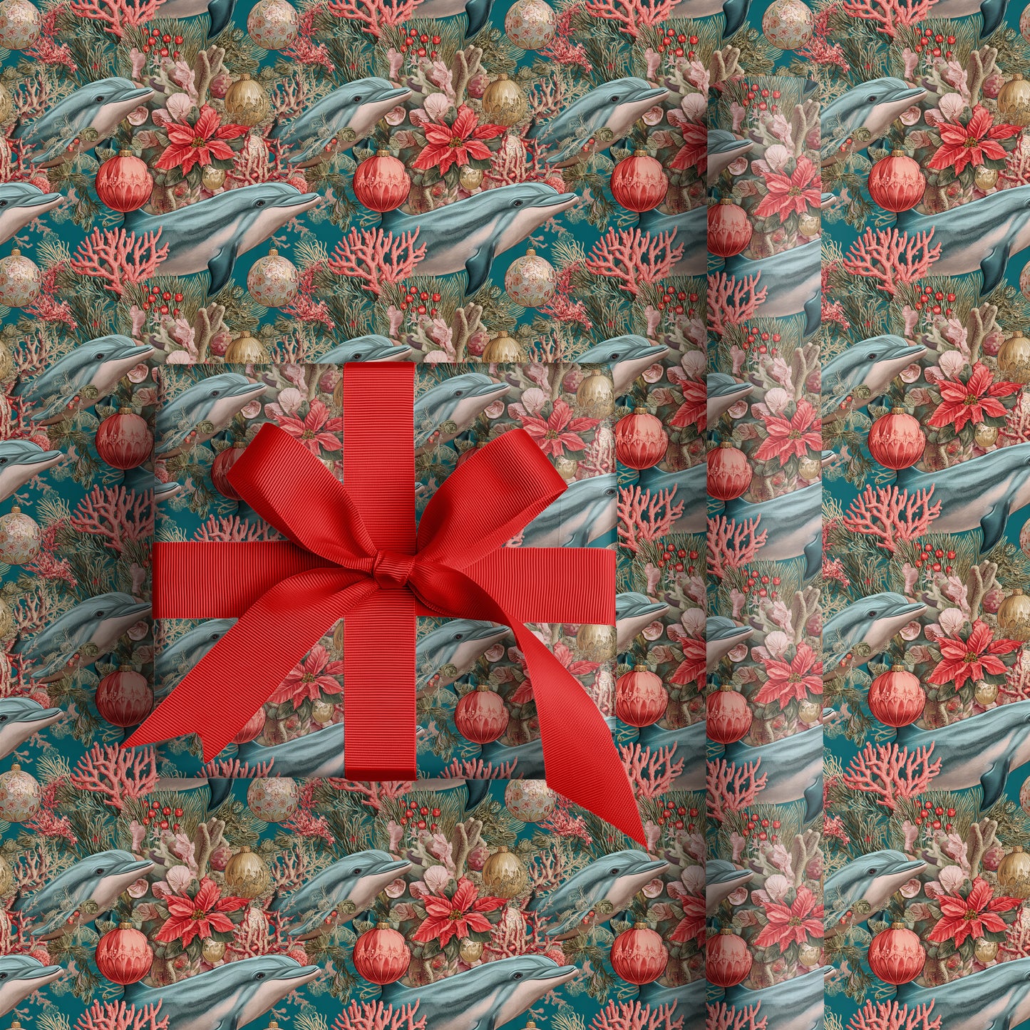 Ocean's Festive Coral Symphony