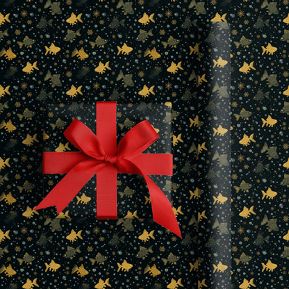 Frozen Fins Dancing Through Midnight