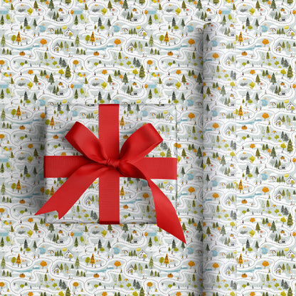 Wandering Paths Through Winter's Playground