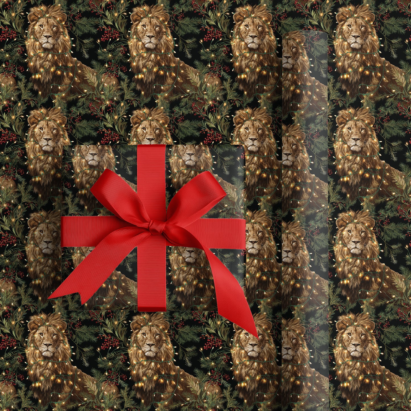 Regal Lights Amid Winter Branches