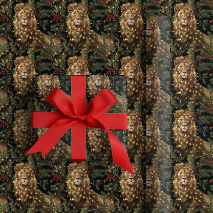 Regal Lights Amid Winter Branches