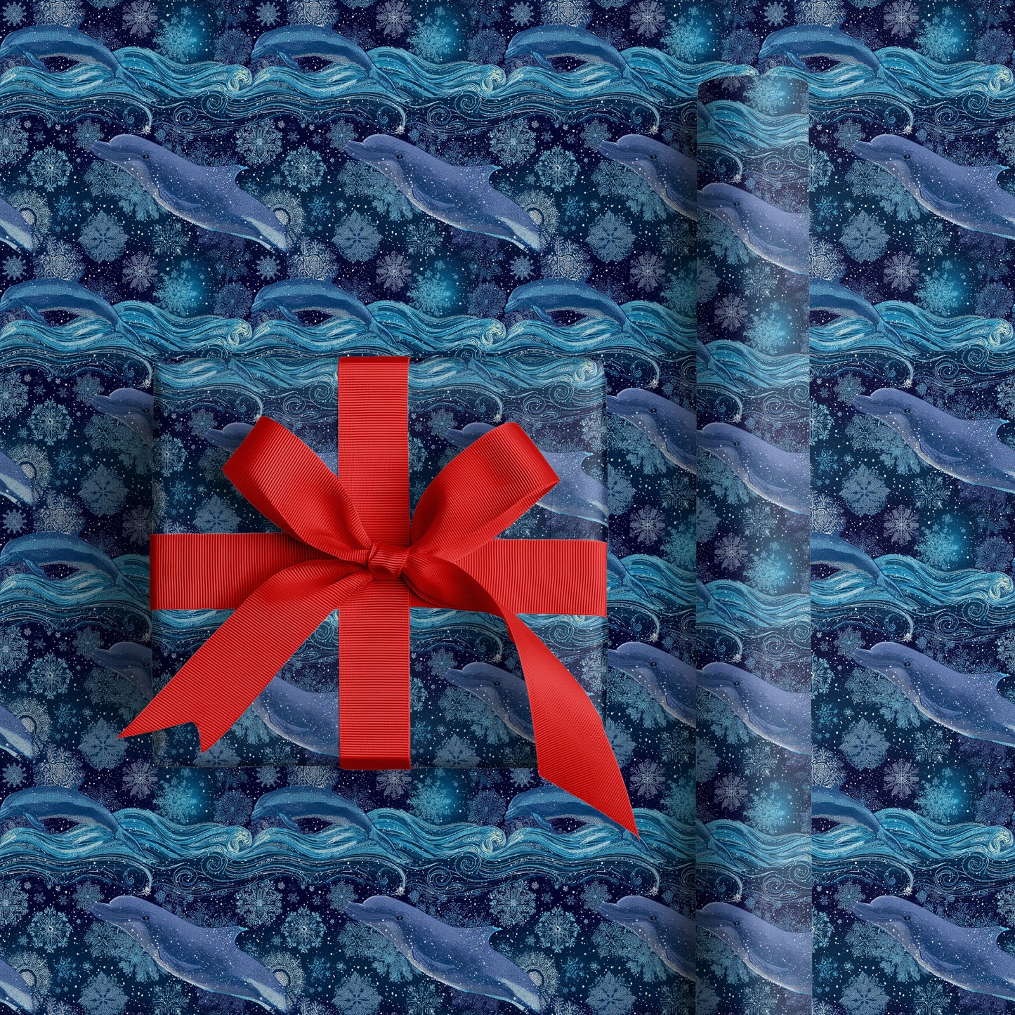 Winter's Celestial Ocean Dance