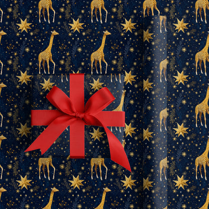 Starlight Wanders Through Giraffe Dreams