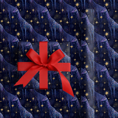 Starlight Traces Celestial Giraffe