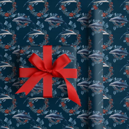 Ocean's Ballet In Midnight Blue