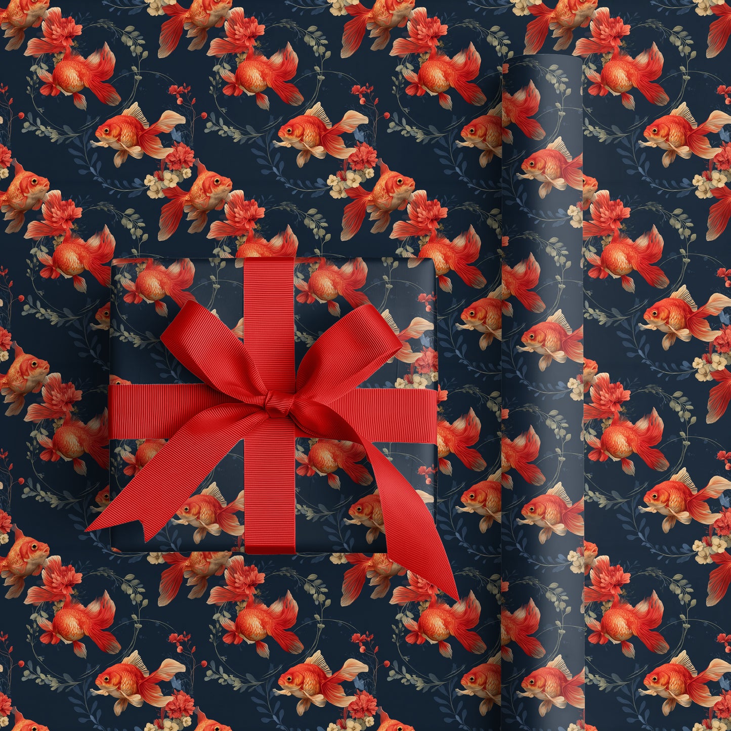 Crimson Fins Dancing Midnight