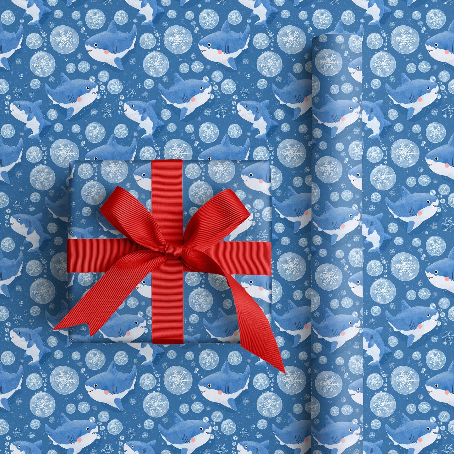 Sharks Drift Through Crystal Worlds