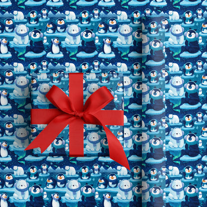 Polar Pals Dancing On Ice