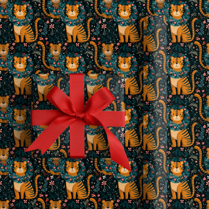 Tigers Dance Through Midnight Gardens