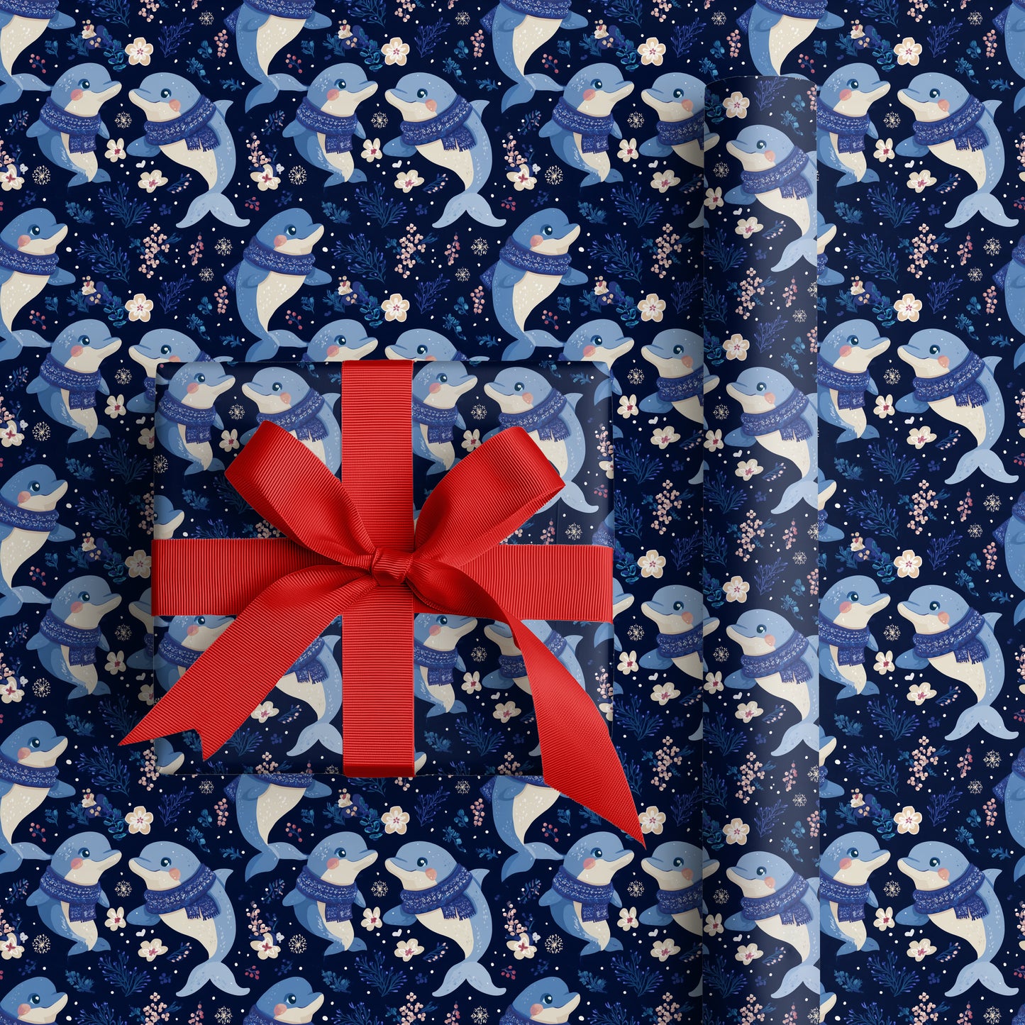 Winter's Playful Ocean Dance