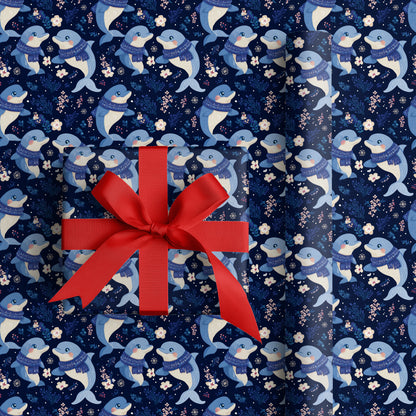 Winter's Playful Ocean Dance