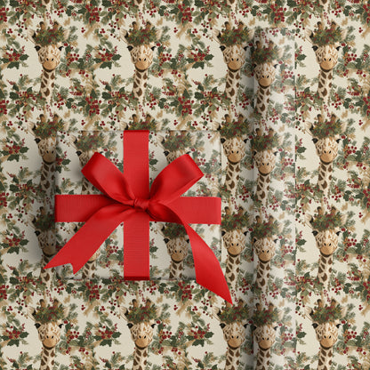 Winter's Gentle Giraffe Blooms